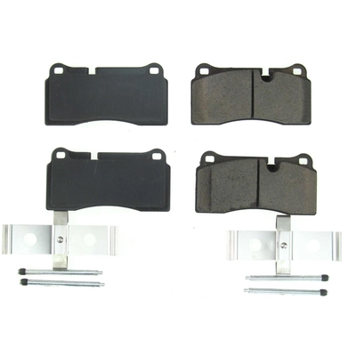 Rear Ceramic Pads by POWER STOP - 17-1155 pa12
