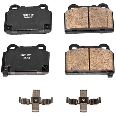 Rear Ceramic Pads by POWER STOP - 17-1368 pa17