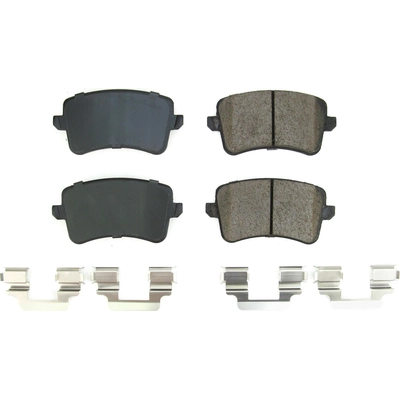 Rear Ceramic Pads by POWER STOP - 17-1386B pa3