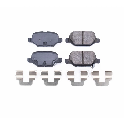 Rear Ceramic Pads by POWER STOP - 17-1569 pa12