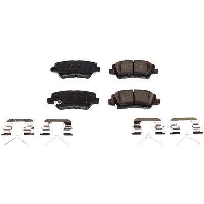 Rear Ceramic Pads by POWER STOP - 17-1839 pa17