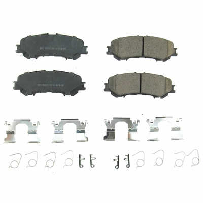 Rear Ceramic Pads by POWER STOP - 17-2032 pa5
