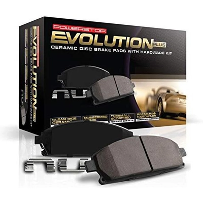 Rear Ceramic Pads by POWER STOP - 17-2136 pa10