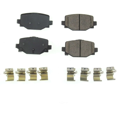 Rear Ceramic Pads by POWER STOP - 17-2191 pa3