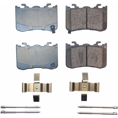 Rear Ceramic Pads by POWER STOP - 17-2528 pa1