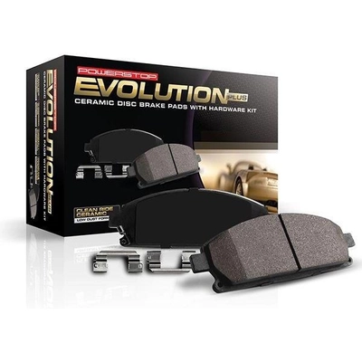 Rear Ceramic Pads by POWER STOP - 17-580 pa14