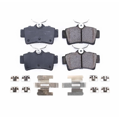 Rear Ceramic Pads by POWER STOP - 17-627 pa9