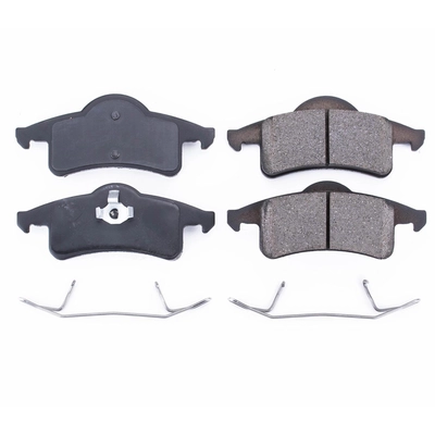 Rear Ceramic Pads by POWER STOP - 17-791 pa26