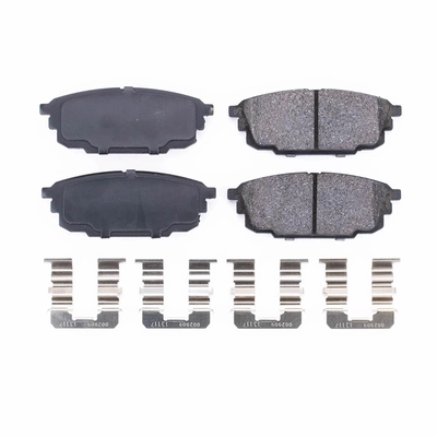 Rear Ceramic Pads by POWER STOP - 17-892 pa13