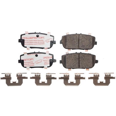 Rear Ceramic Pads by POWER STOP - NXT1180 pa6