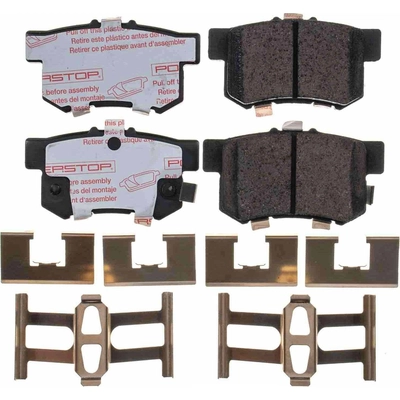 Rear Ceramic Pads by POWER STOP - NXT536 pa12