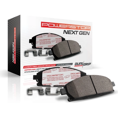 Rear Ceramic Pads by POWER STOP - NXT698 pa2