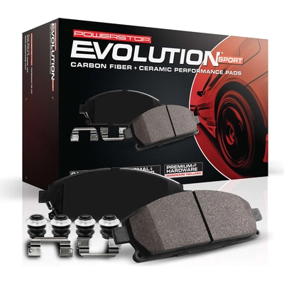 Rear Ceramic Pads by POWER STOP - Z23-1547 pa2