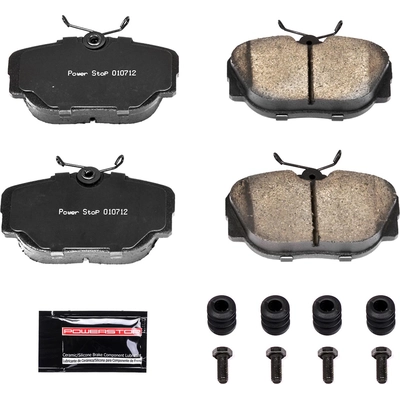 Rear Ceramic Pads by POWER STOP - Z23-493 pa1