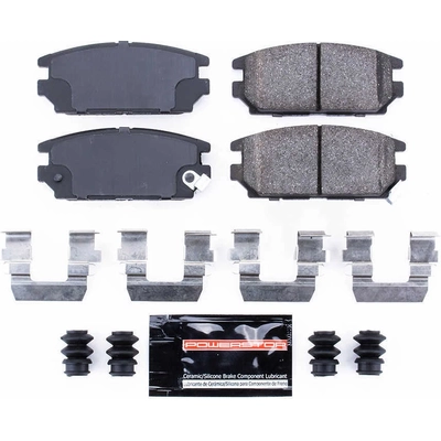 Rear Ceramic Pads by POWER STOP - Z23-532 pa7