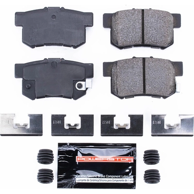 Rear Ceramic Pads by POWER STOP - Z23-536 pa1