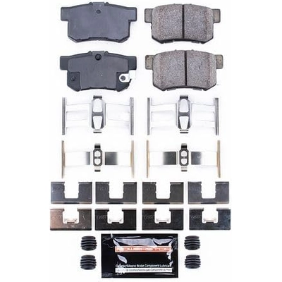 Rear Ceramic Pads by POWER STOP - Z23-537 pa5