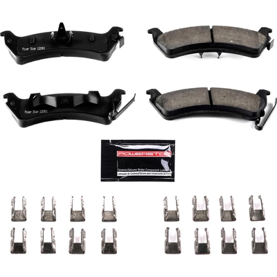 Rear Ceramic Pads by POWER STOP - Z23-666 pa1