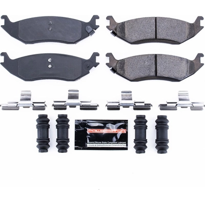 Rear Ceramic Pads by POWER STOP - Z23-898 pa2