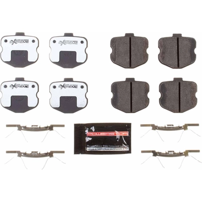 Rear Ceramic Pads by POWER STOP - Z26-1185R pa1