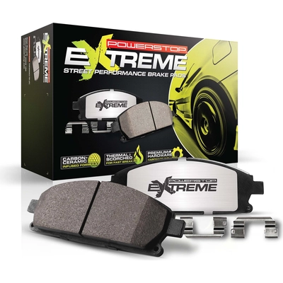Rear Ceramic Pads by POWER STOP - Z26-1185R pa2
