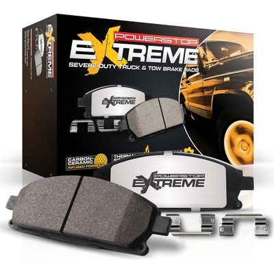 Rear Ceramic Pads by POWER STOP - Z36-2018 pa1