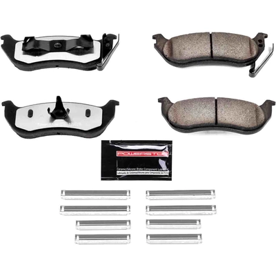 Rear Ceramic Pads by POWER STOP - Z36-981 pa2