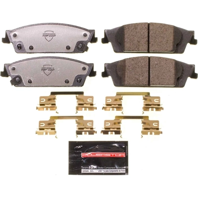 Rear Ceramic Pads by POWER STOP - Z37-1707 pa12