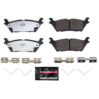 POWER STOP - Z37-2383 - Z37 TOP COP CARBON-FIBER CERAMIC BRAKE PADS pa1