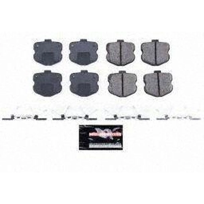 Rear Ceramic Pads by POWER STOP - Z23-1185R pa2