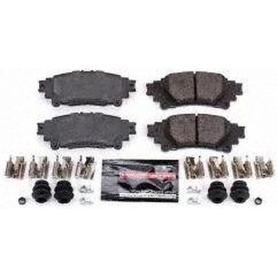 Rear Ceramic Pads by POWER STOP - Z23-1391A pa2