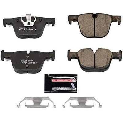 Rear Ceramic Pads by POWER STOP - Z23-1610 pa2