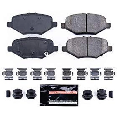 Rear Ceramic Pads by POWER STOP - Z23-1612 pa3
