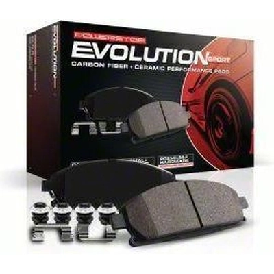 Rear Ceramic Pads by POWER STOP - Z23-1878 pa1