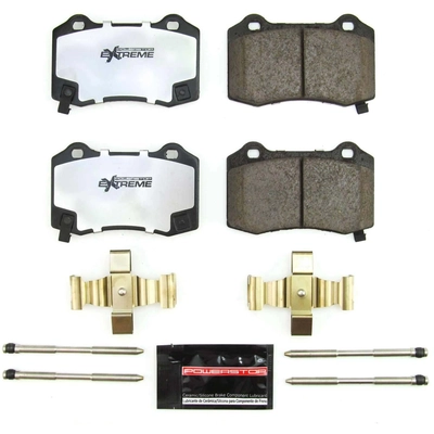 Rear Ceramic Pads by POWER STOP - Z36-1053B pa14