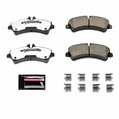 Rear Ceramic Pads by POWER STOP - Z36-1318 pa9