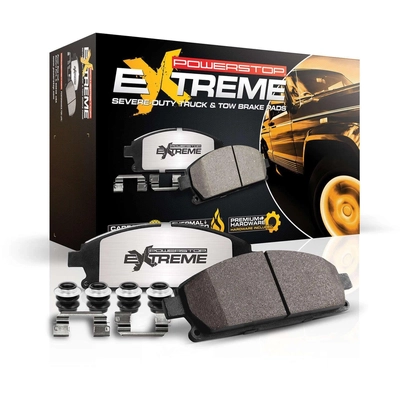 Rear Ceramic Pads by POWER STOP - Z36-1833A pa10