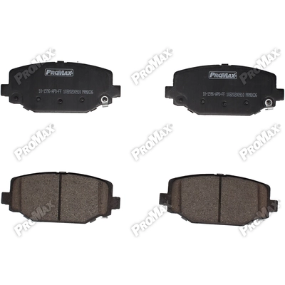 Rear Ceramic Pads by PROMAX - 10-1596 pa1