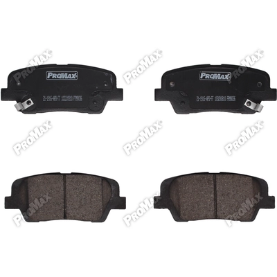 Rear Ceramic Pads by PROMAX - 10-1916 pa1