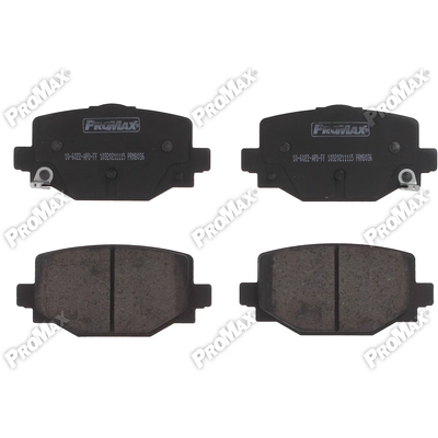 Rear Ceramic Pads by PROMAX - 10-2191 pa2