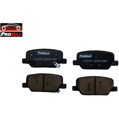 Rear Ceramic Pads by PROMAX - 10-2199 pa1
