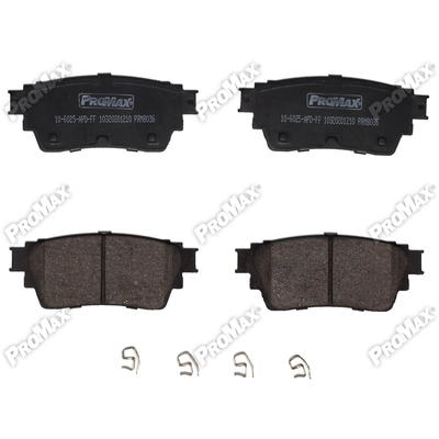 Rear Ceramic Pads by PROMAX - 10-2200 pa1