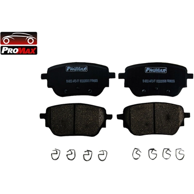 Rear Ceramic Pads by PROMAX - 10-2207 pa1