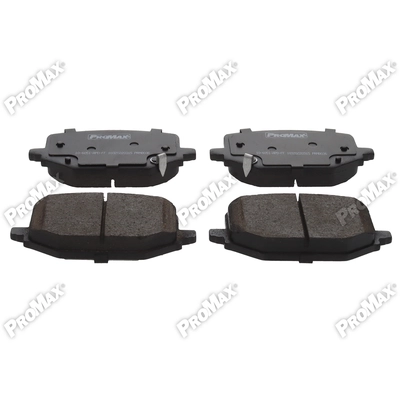 Rear Ceramic Pads by PROMAX - 10-2231 pa1