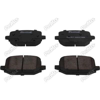 Rear Ceramic Pads by PROMAX - 10-2232 pa1
