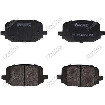 Rear Ceramic Pads by PROMAX - 10-2232 pa2