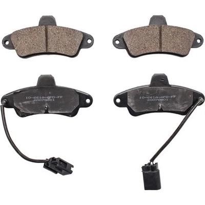 Rear Ceramic Pads by PROMAX - 10-661A pa2