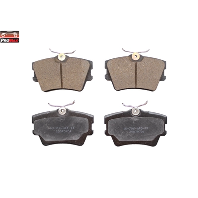 Rear Ceramic Pads by PROMAX - 10-706 pa1