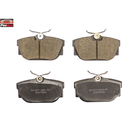 Rear Ceramic Pads by PROMAX - 10-877 pa1