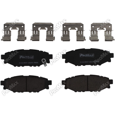 Rear Ceramic Pads by PROMAX - 21-1114 pa2